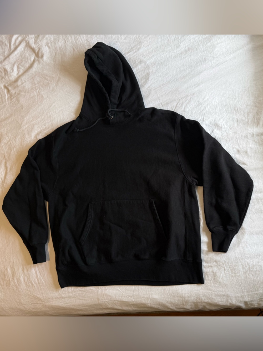 Champion Black Hoodie Sweatshirt